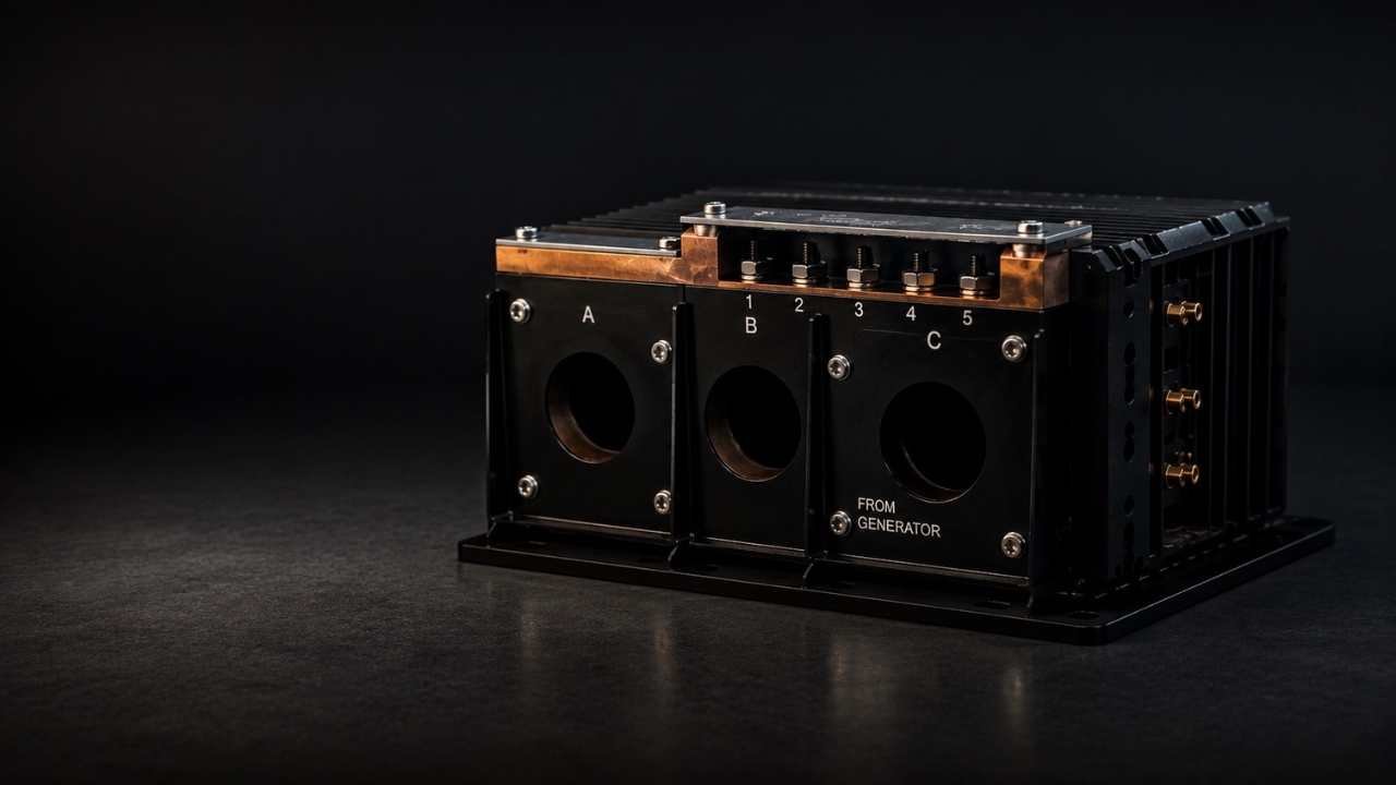 Three-phase current transformer manufactured by Pendios Technologies