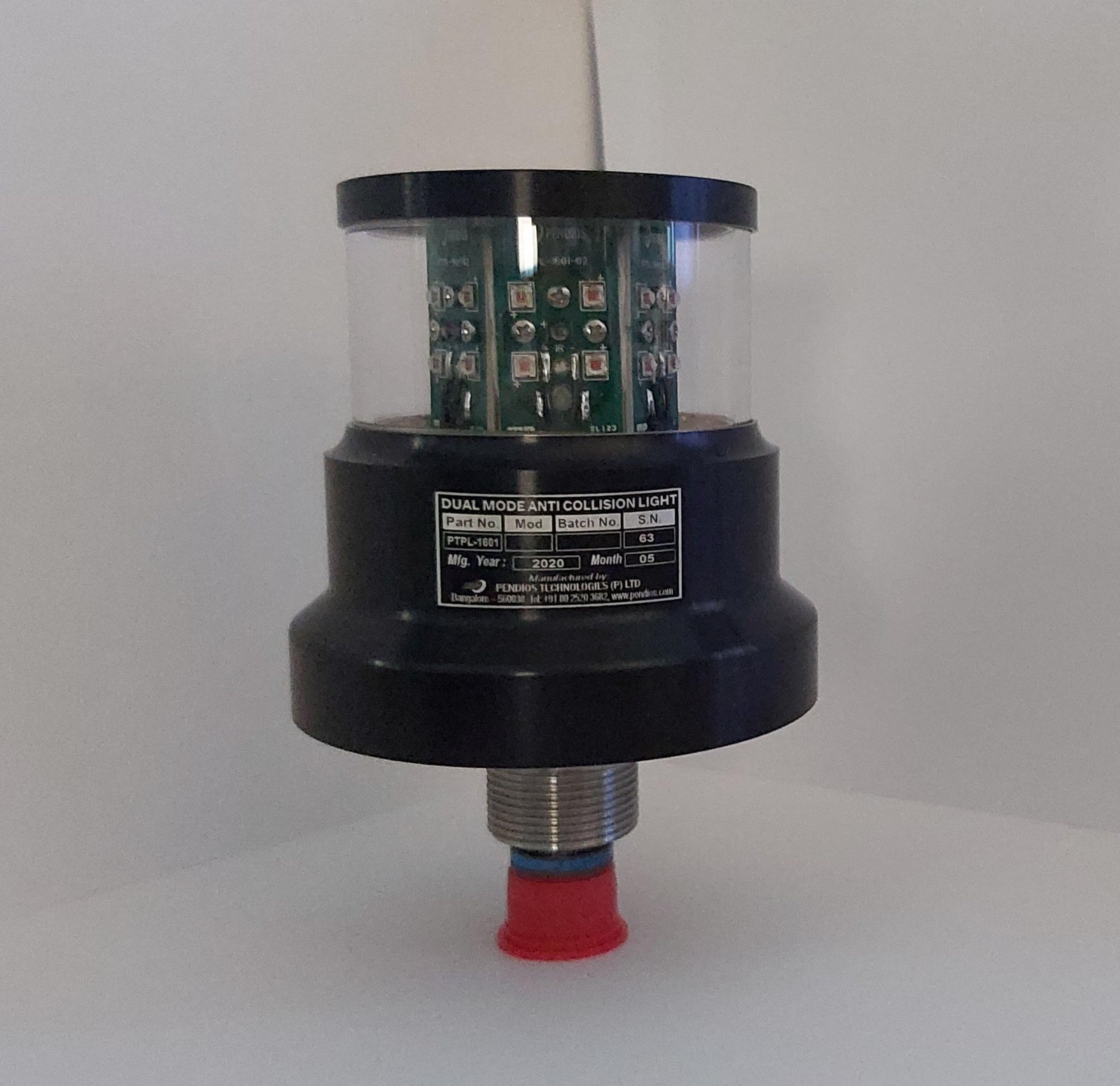 Dual mode anti-collision light LRU