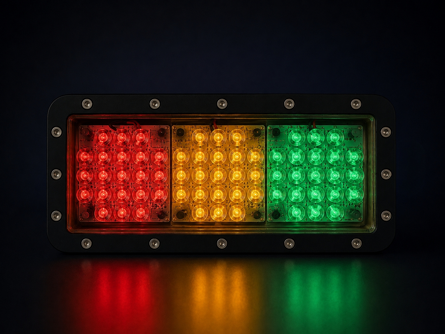 Angle of Attack light, illuminated