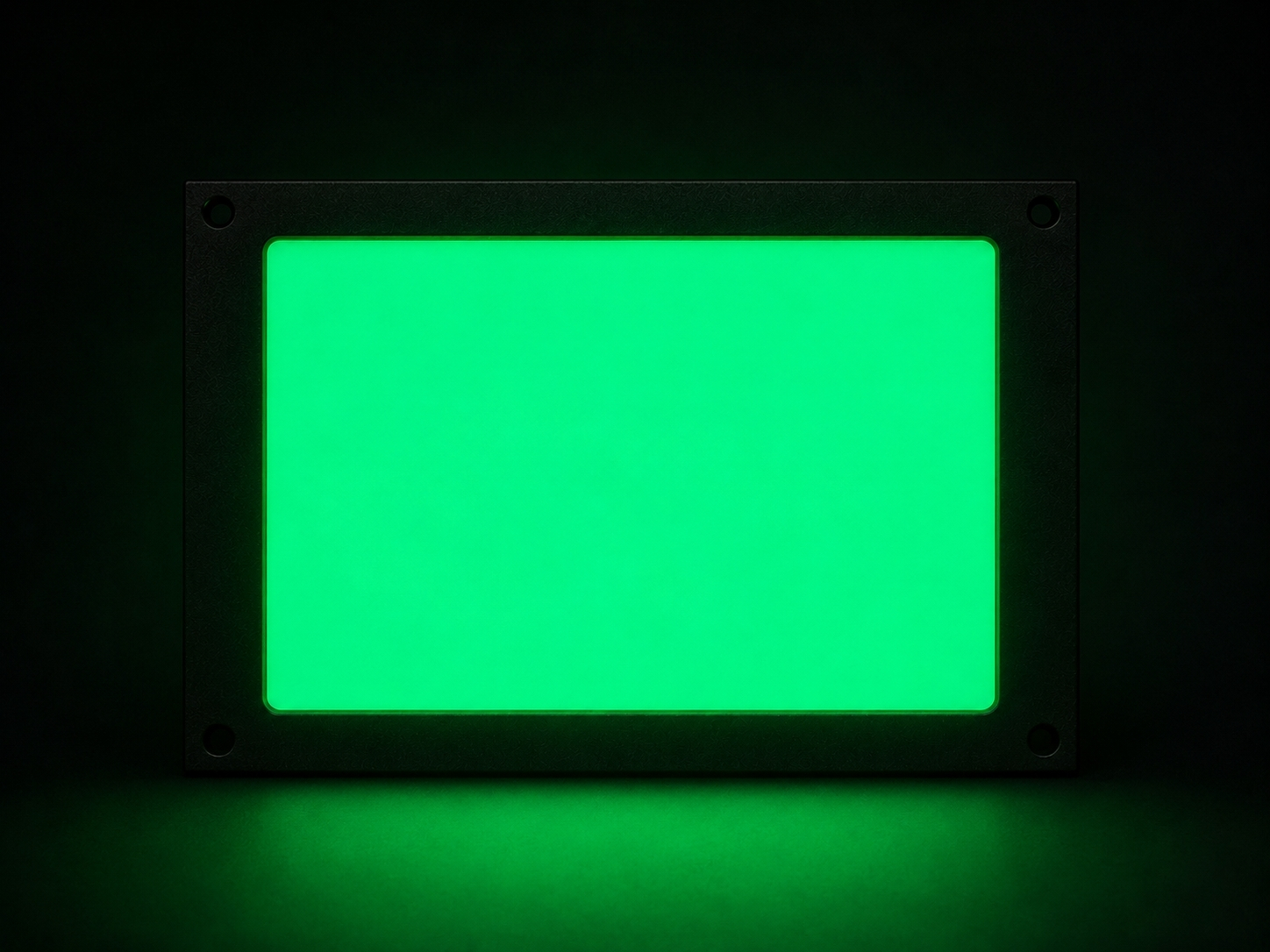 Cockpit panel flood light Type 2, illuminated