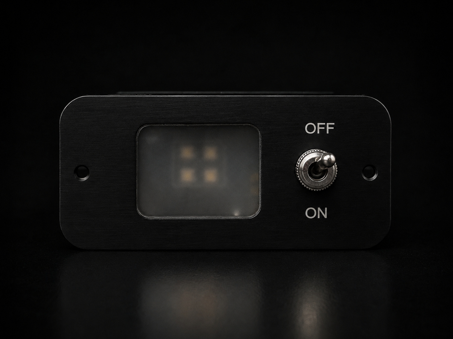 Dome light with switch, off
